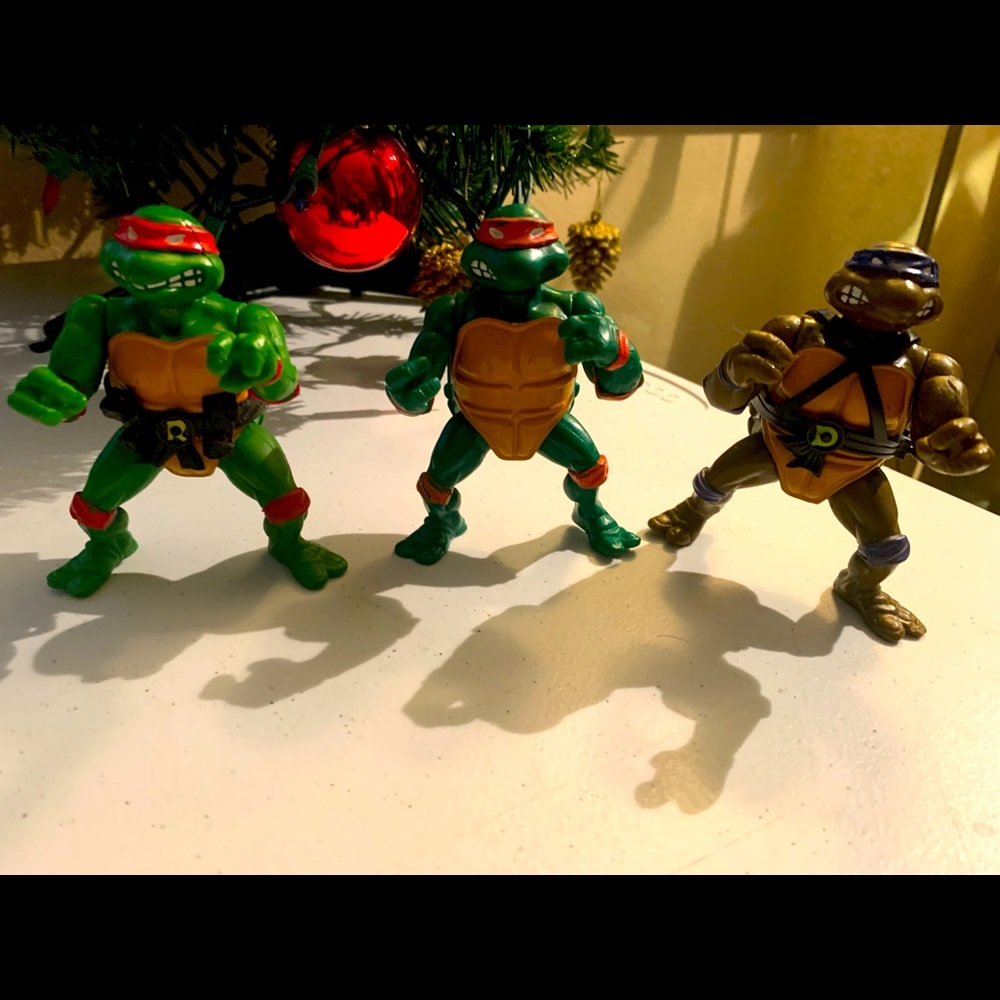 1988 vintage TMNT figures